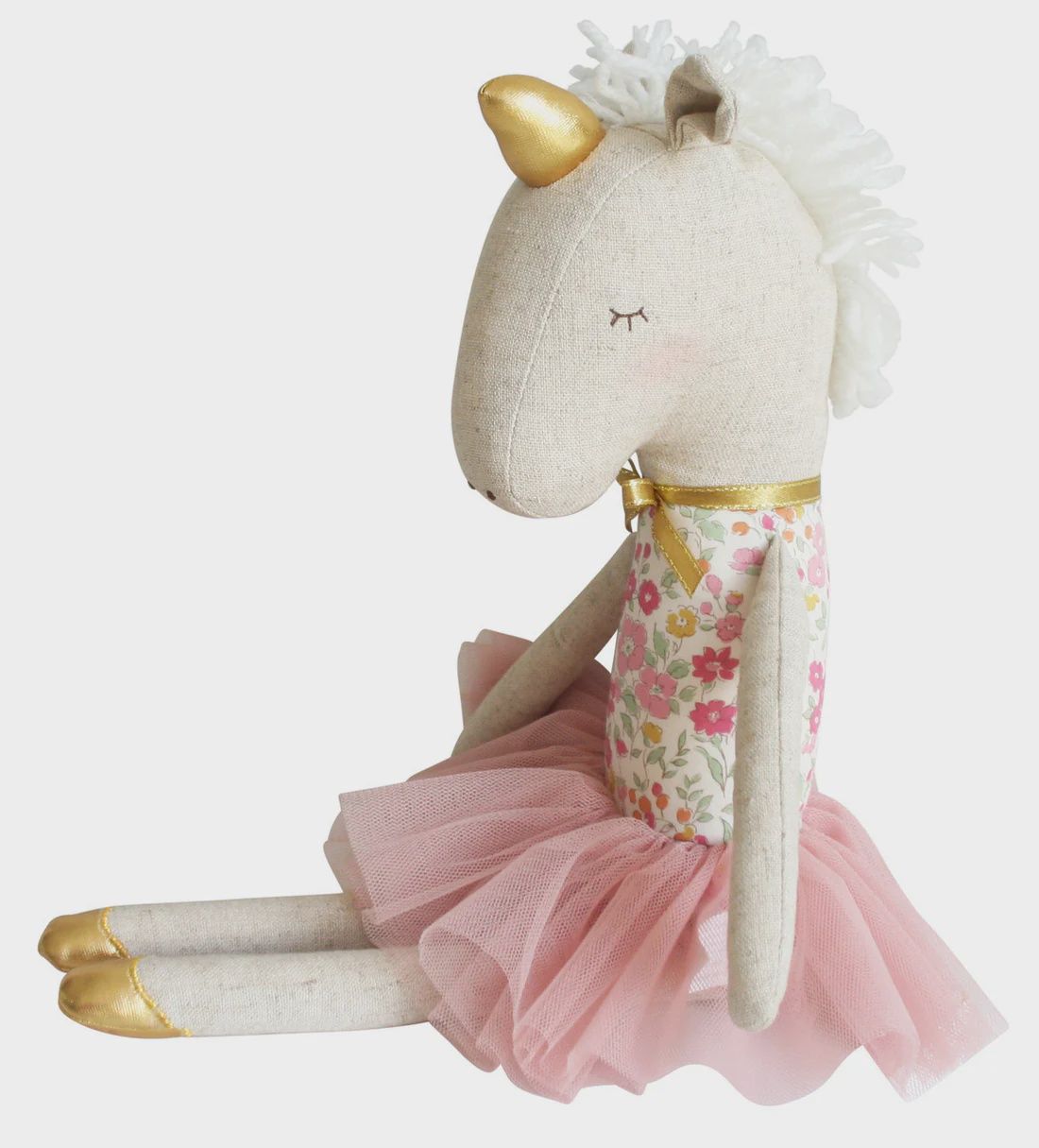 Yvette Unicorn Doll, Selections: Yvette Unicorn Doll 43cm Rose Garden