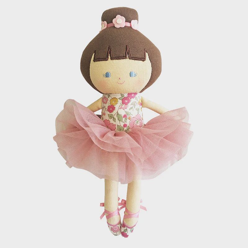 Baby Ballerina Doll, Selections: Baby Ballerina Doll 25cm Rose Garden