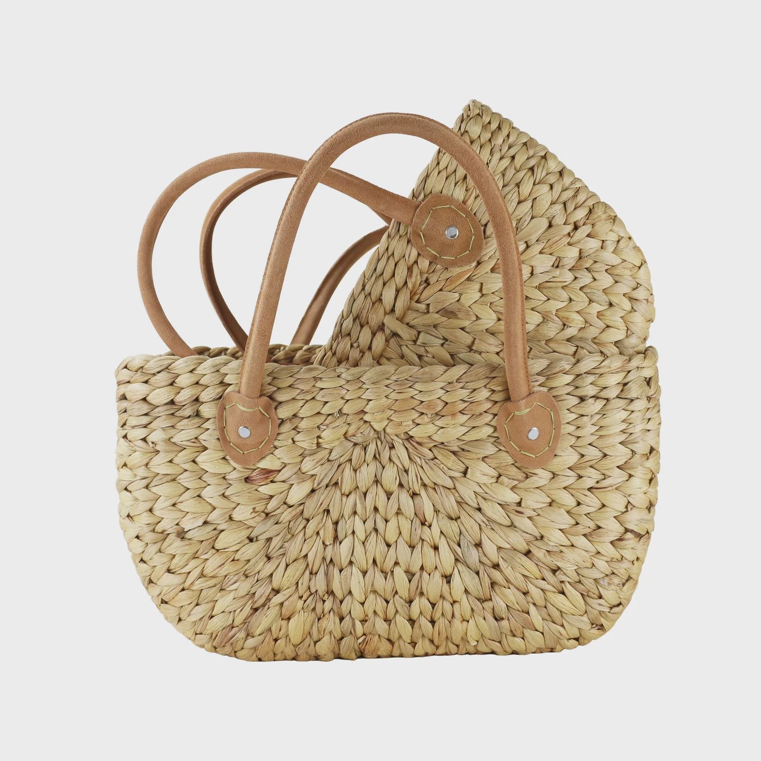 Robert Gordon Harvest Baskets, Selections: Harvest Basket Suede Handle Small