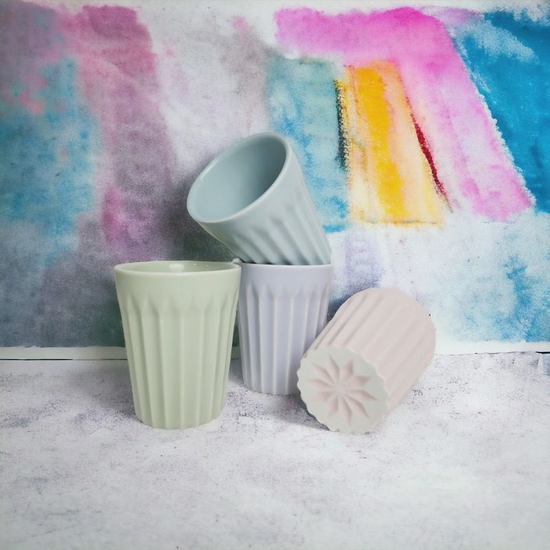 Matte Ceramic Latte Cups