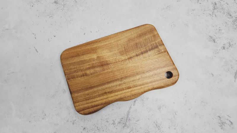 Freeform Acacia Serving Board