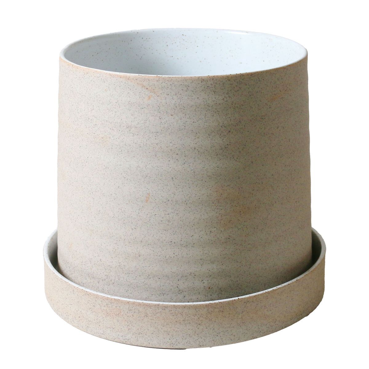 Robert Gordon Garden to Table Plant Pot | Pot &amp; Tray Set, Selections: Plant Pot - White Garden to Table