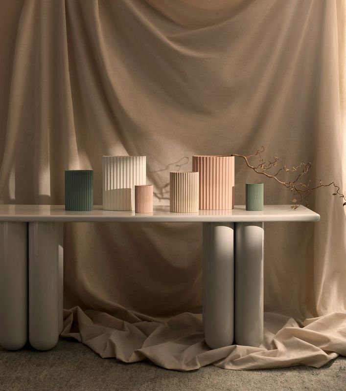 Ripple Oval Vase