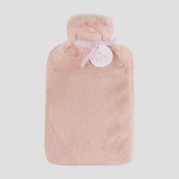 Deluxe Hot Water Bottles, Style: Dusty Rose