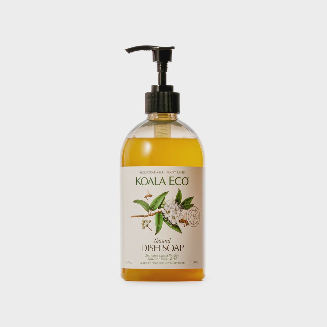 Koala Eco Dish Soap – Lemon Myrtle &amp; Mandarin, Selections: 500ml