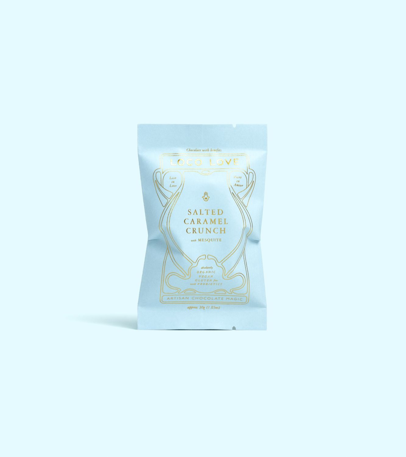 Loco Love Chocolate - Single Serve, Selections: Classic Chewy Caramel