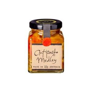 Ogilvie &amp; Co Antipasto Medley – Gourmet Chargrilled Vegetable Mix, Size: 120g