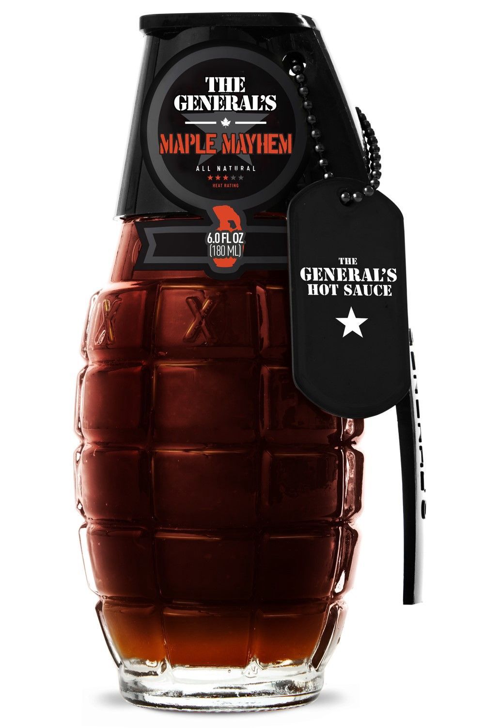 The General’s Sweet Heat Collection, Selections: Maple Mayhem Hot Maple Syrup