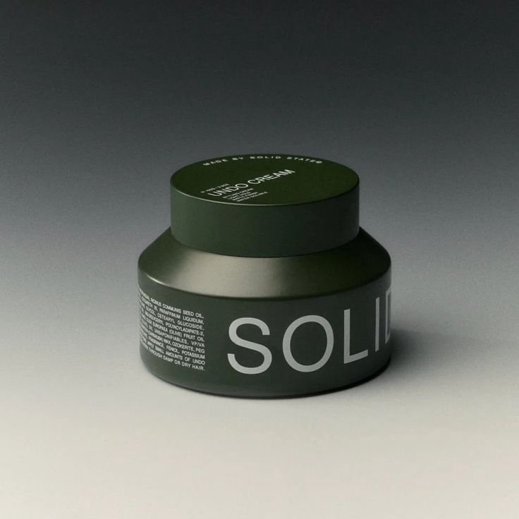 Solid State Hair Products, Selections: Undo Cream
