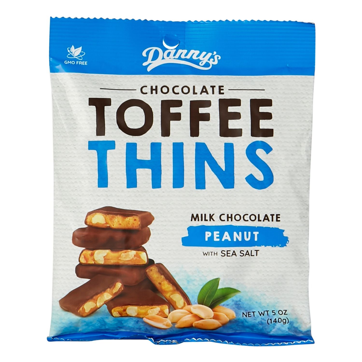 Danny's Chocolate Thins, Flavour: Peanut &amp; Sea Salt Toffee