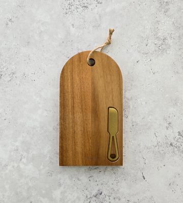 Arched Acacia Board Set