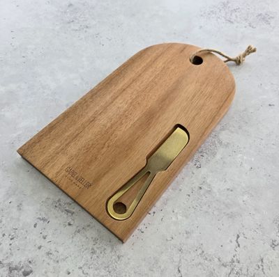 Arched Acacia Board Set