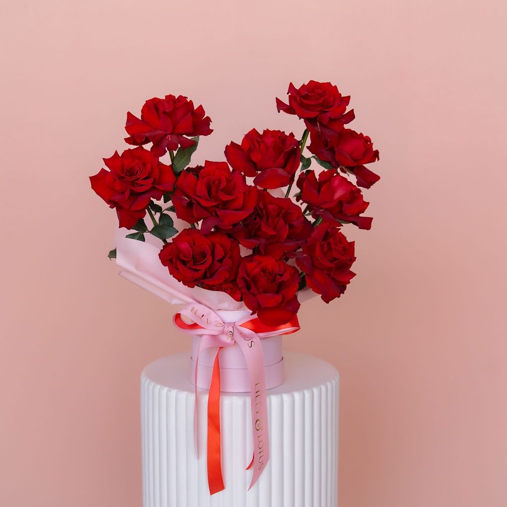 Valentine’s Day Dozen Roses