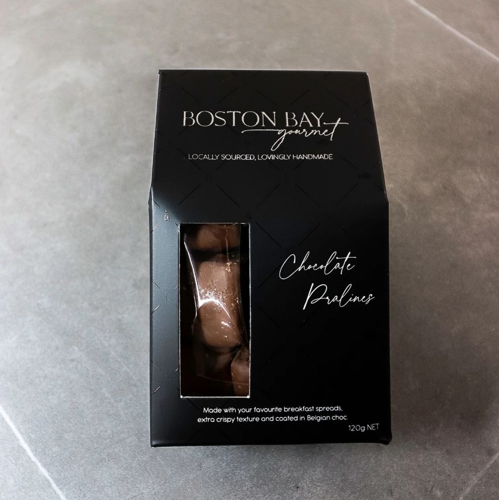 Boston Bay Chocolate Pralines, Flavour: Nutella