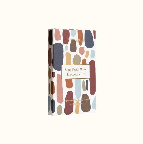 Stray Willow Facial Mask Discovery Set | Natural Clay Face Mask Gift Set