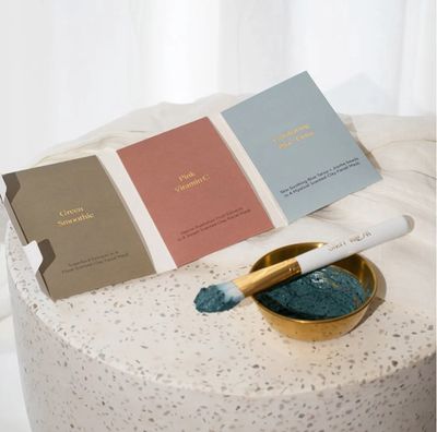 Stray Willow Facial Mask Discovery Set | Natural Clay Face Mask Gift Set