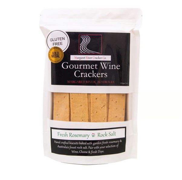Margaret River Gourmet Wine Cracker 110g, Flavour: Rosemary &amp; Rocksalt