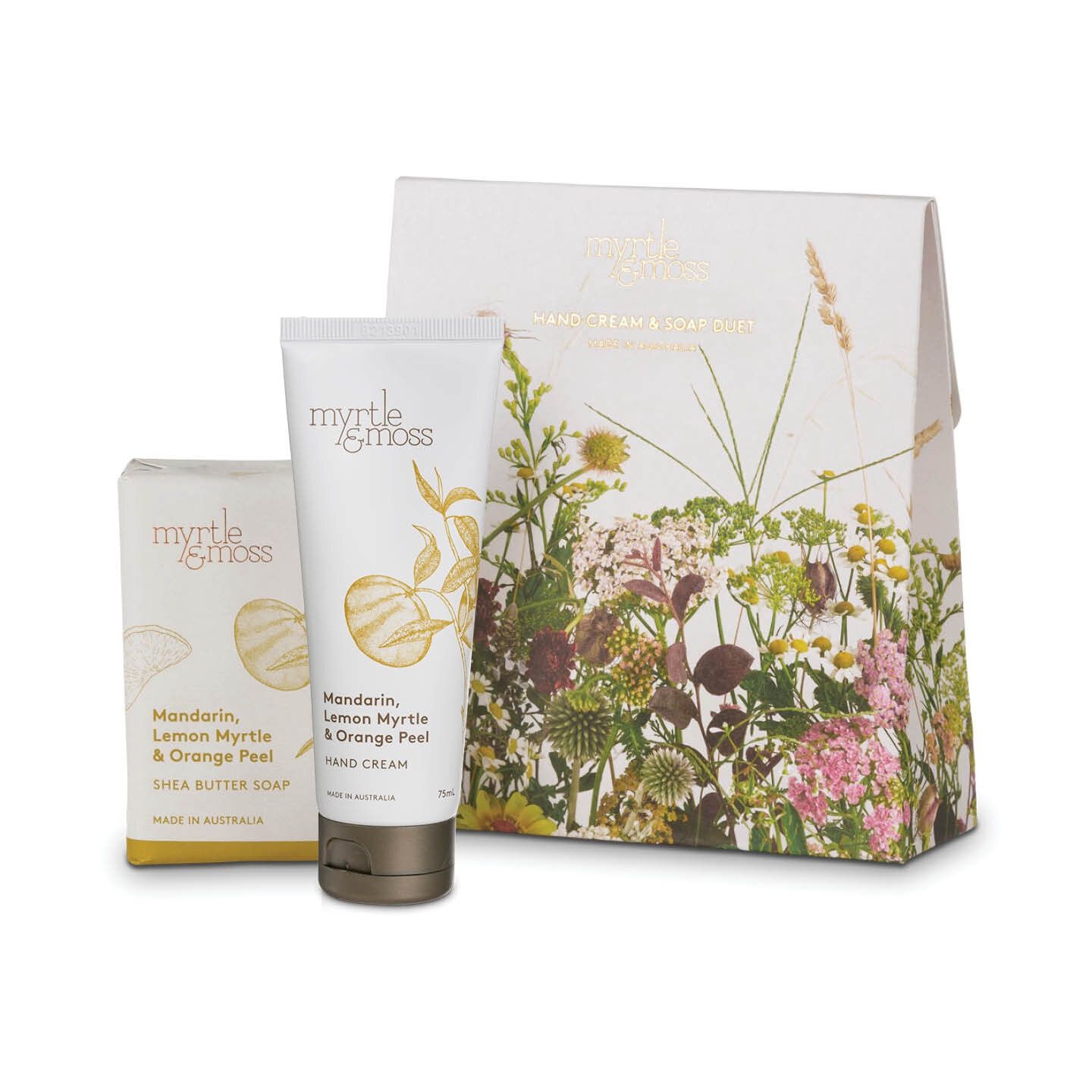 Myrtle &amp; Moss Mother's Day Duet - Handcream &amp; Soap
