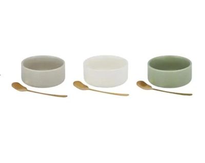 Coast to Coast Dawn 2pc Bowl w/Spoon 10x5cm Assorted Colours