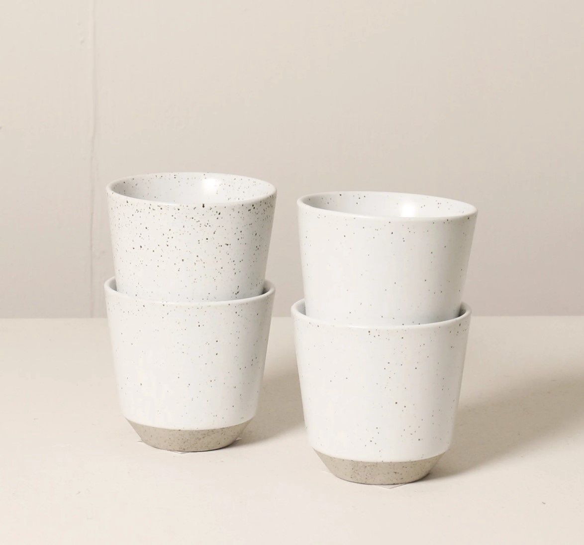 Robert Gordon Latte Cup- Ritual Speckled White- Single