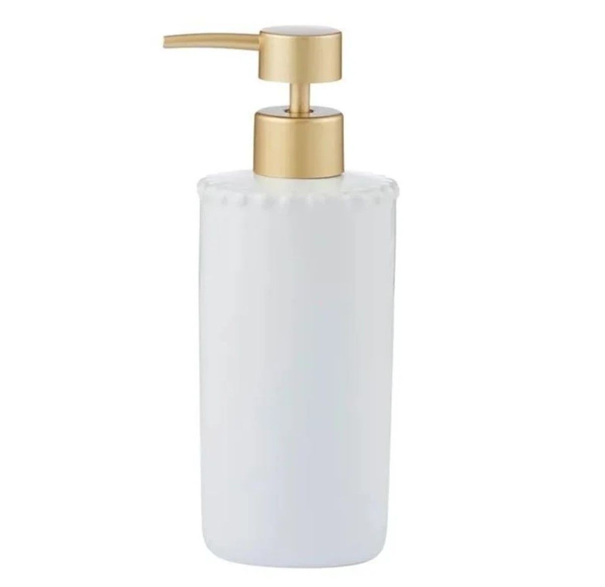 Maeve Ceramic Soap Dispenser 7.5x18.5cm White