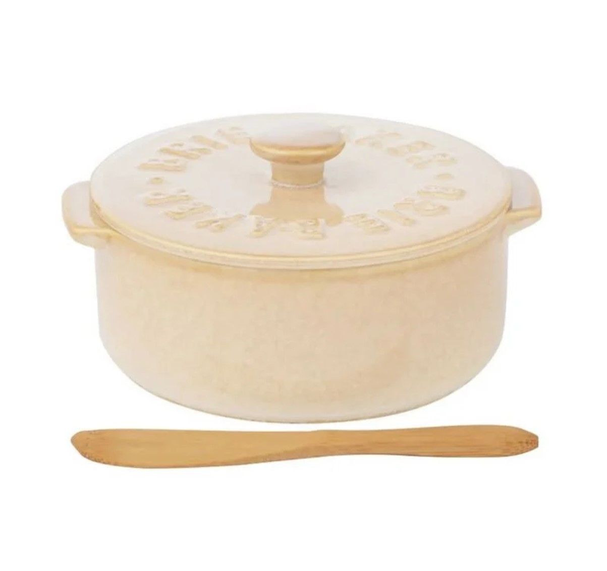 Loire Ceramic Brie Baker 1.5x16x7.5cm Natural