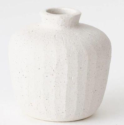 Coa Vase - White Chalk
