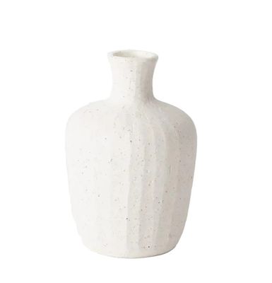 Coa Vase - White Chalk