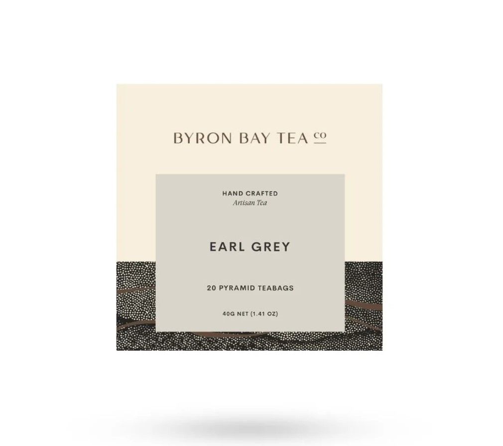 Byron Bay Tea Co 20 Tea Bag Box, Flavour: Earl Grey