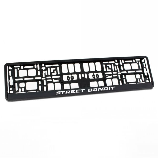 Ramki do tablic rejestracyjnych z logo STREET BANDIT