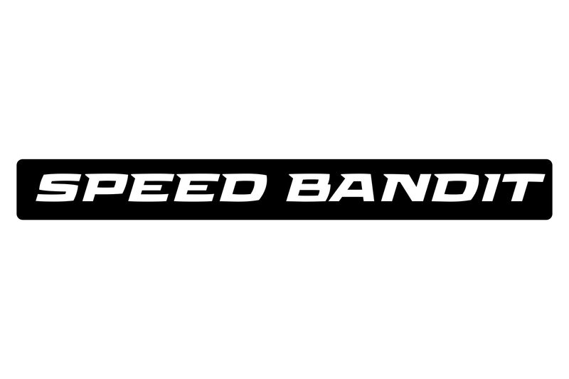 ​Naklejka holograficzna "SPEED BANDIT"