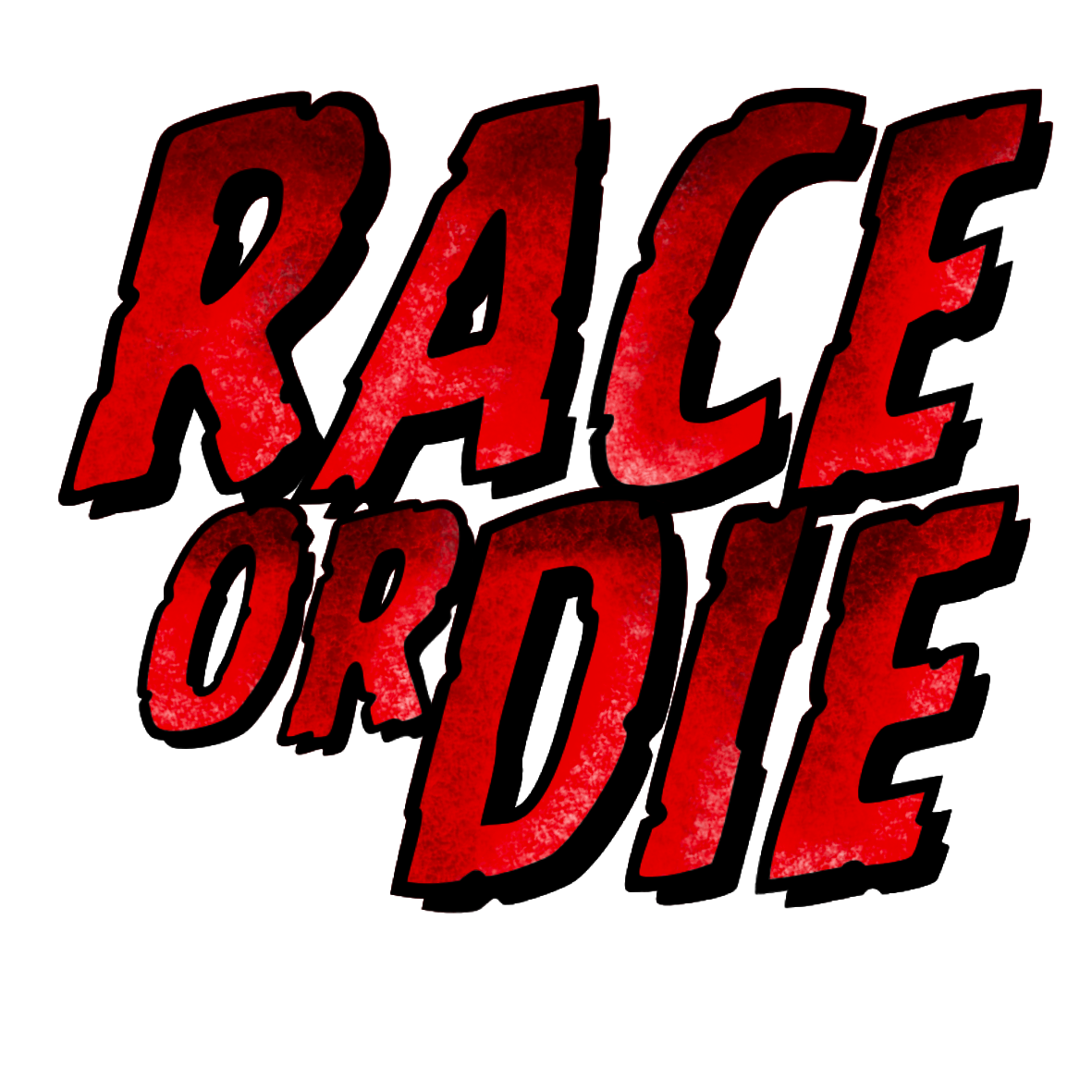 NAKLEJKA "RACE OR DIE"