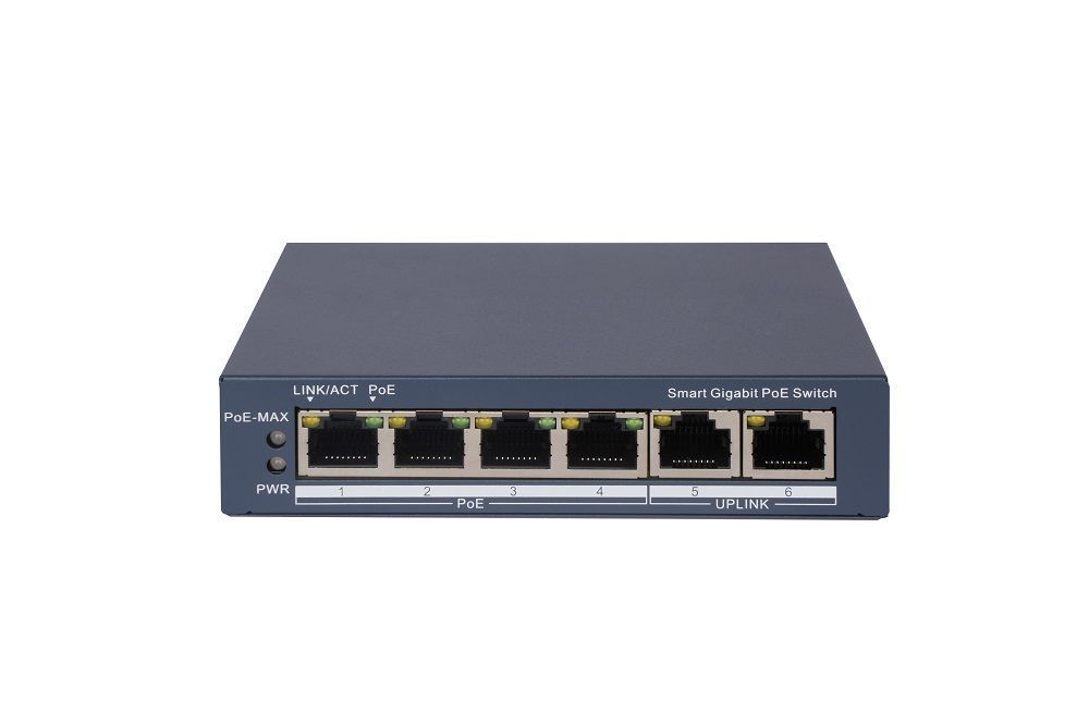 Platinum 4-Port Cloud Managed Gigabit POE Switch Platinum 4-Port Cloud Managed Gigabit POE Switch