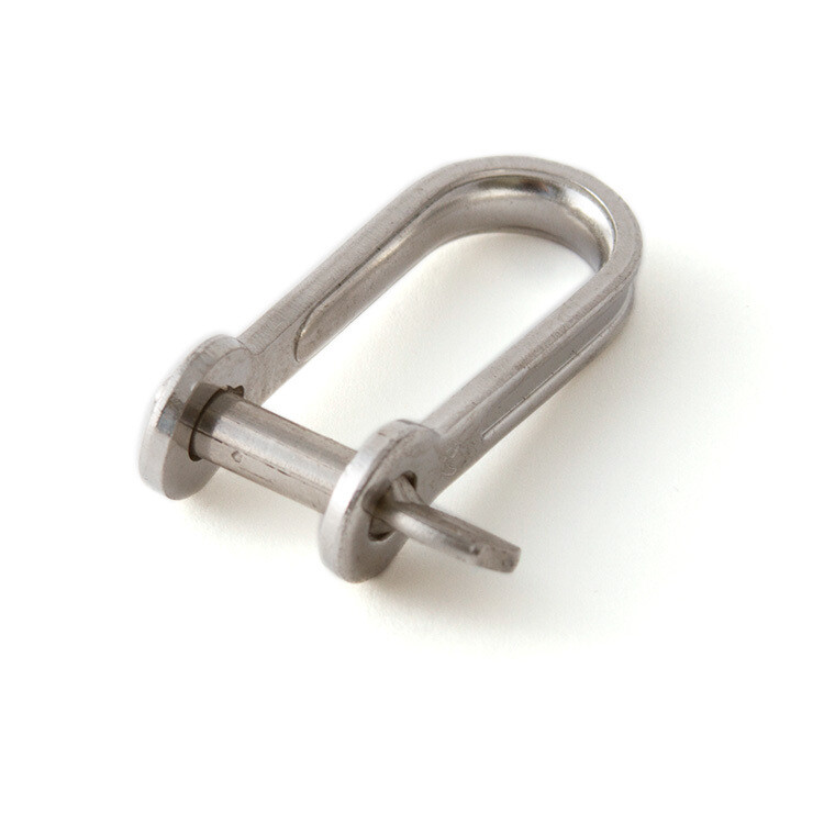 SHACKLE W/SAFETY KEY PIN 1/4