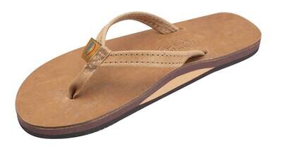 Rainbow Sandals - Luxury Leather - Single Layer Arch Support with a 1/2