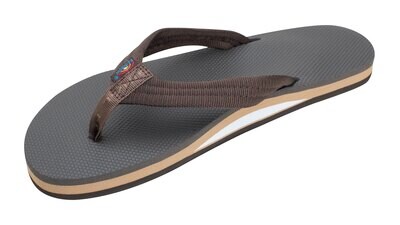 Rainbow Sandals - Classic Rubber - Single Layer Soft Top 3/4