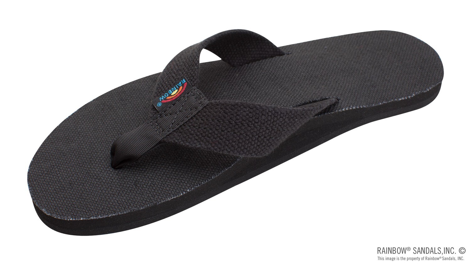 Rainbow Sandals - Single Layer Hemp Top and Strap with Arch Support Men's