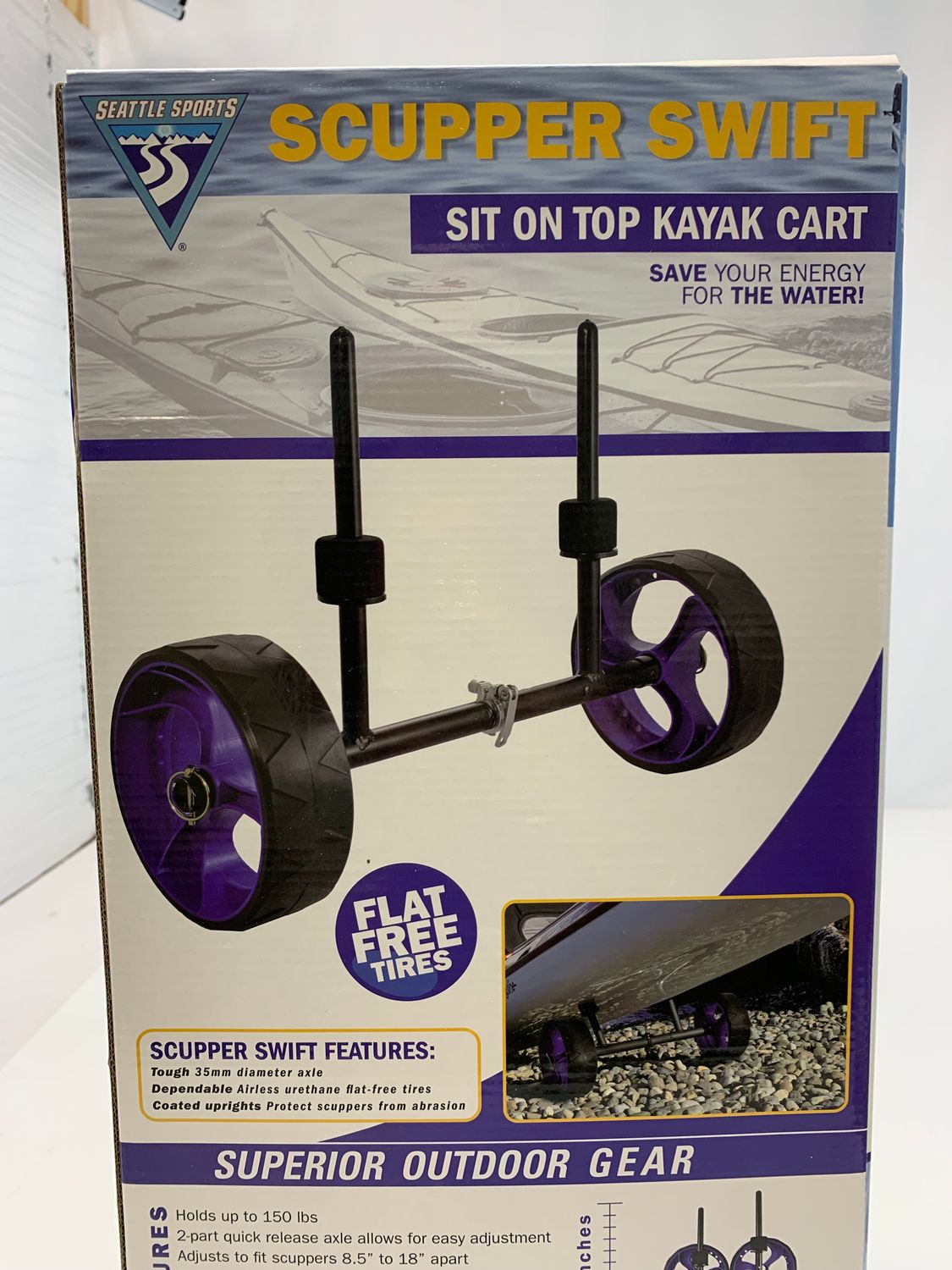 Seattle Sports Scupper Swift SOT Kayak Cart