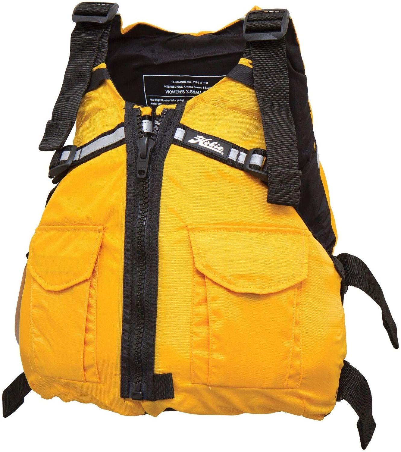 HOBIE Women's Hi-Back PFD Life Jacket - Mango