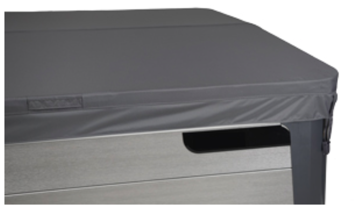 Couverture Thermique Spa Weather-shield-Grey 230cm x 230cm Angle 24cm
