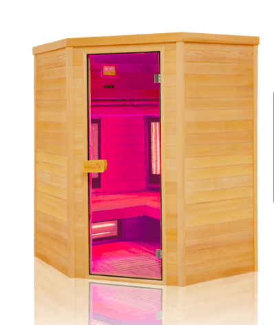Sauna infrarouge EVO 3C-K d&#39;angle bien-être &amp; innovant