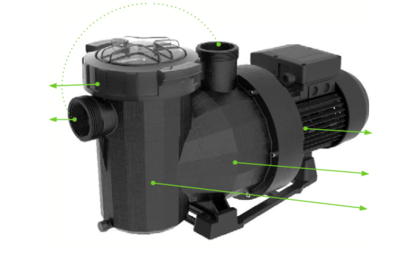 Pompe Piscine Nautilus pour électrolyse au sel