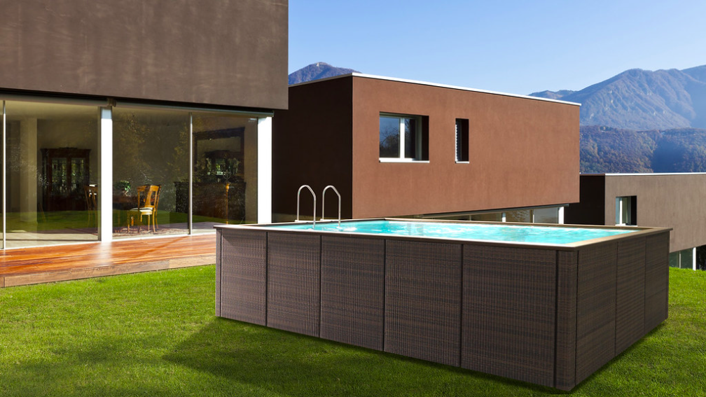 Piscine Dolcevita Rattan L.4m x L.9m