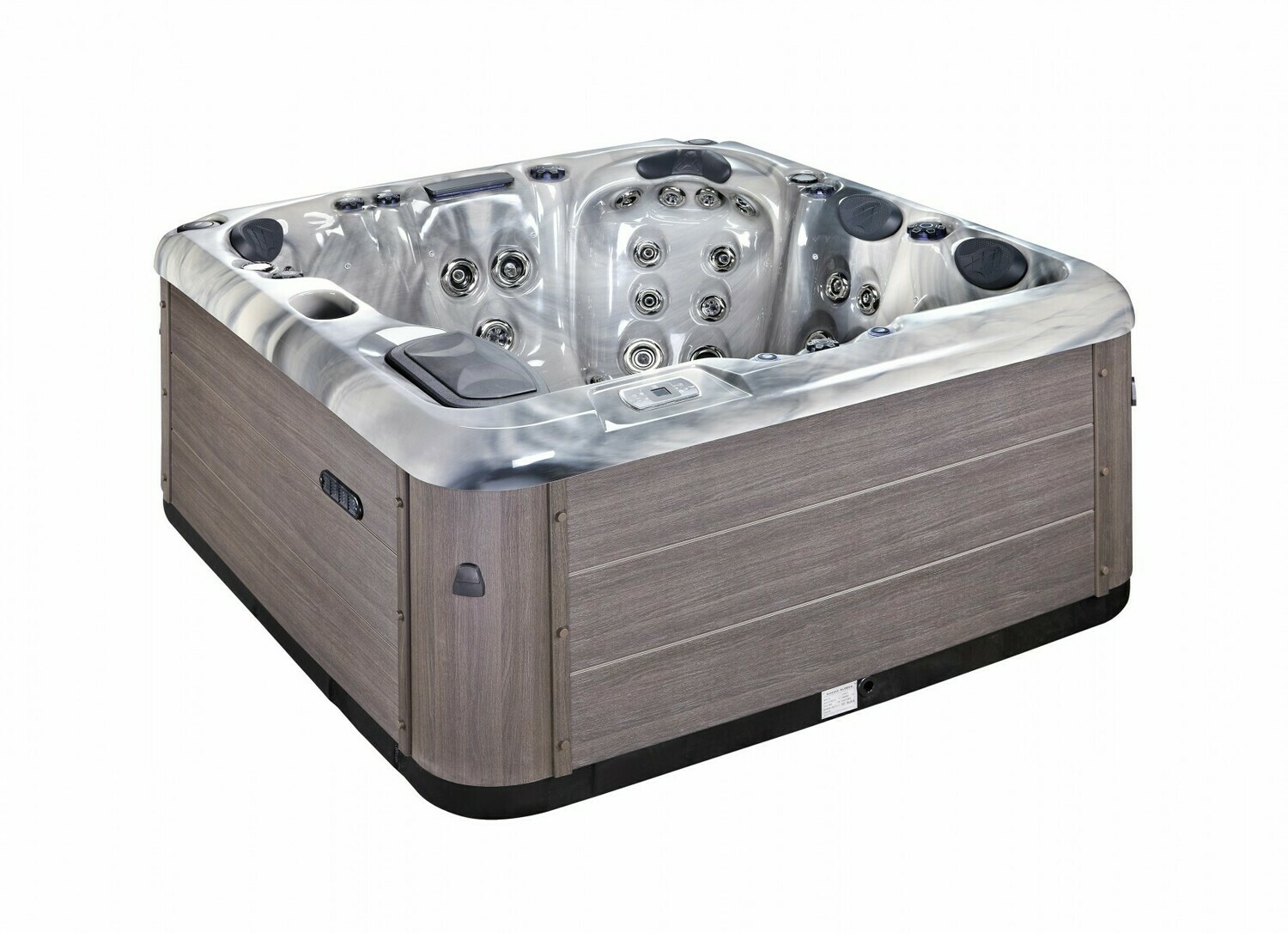 Spas Enjoy 1 /210cm x 210cm 6 places, Couleur intérieur &amp; Gris extérieur: Odyssée OEM 1