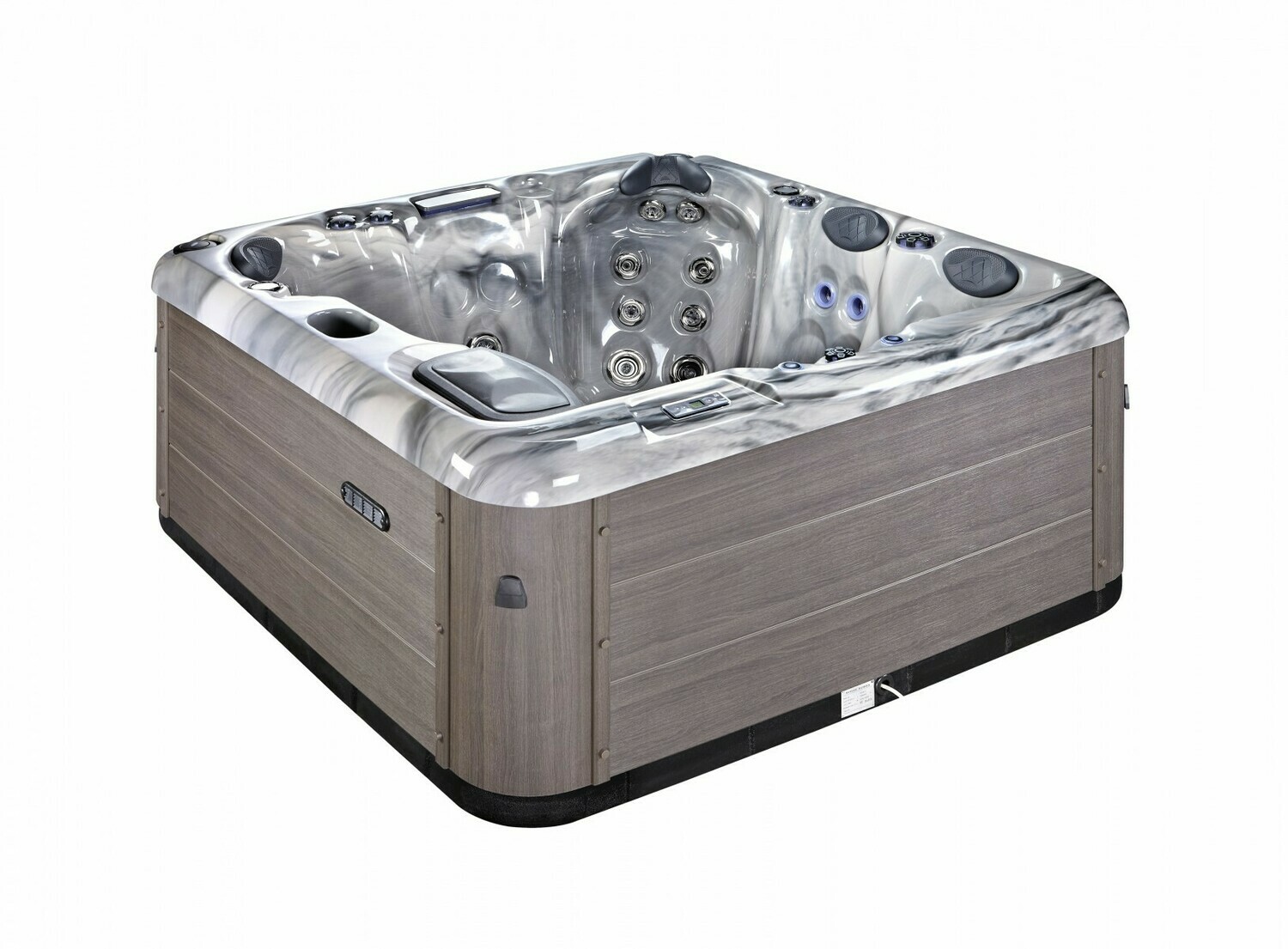 Spas Enjoy 2 /210cm x 210cm 7 places, Couleur intérieur &amp; Gris extérieur: Odyssée OEM 2