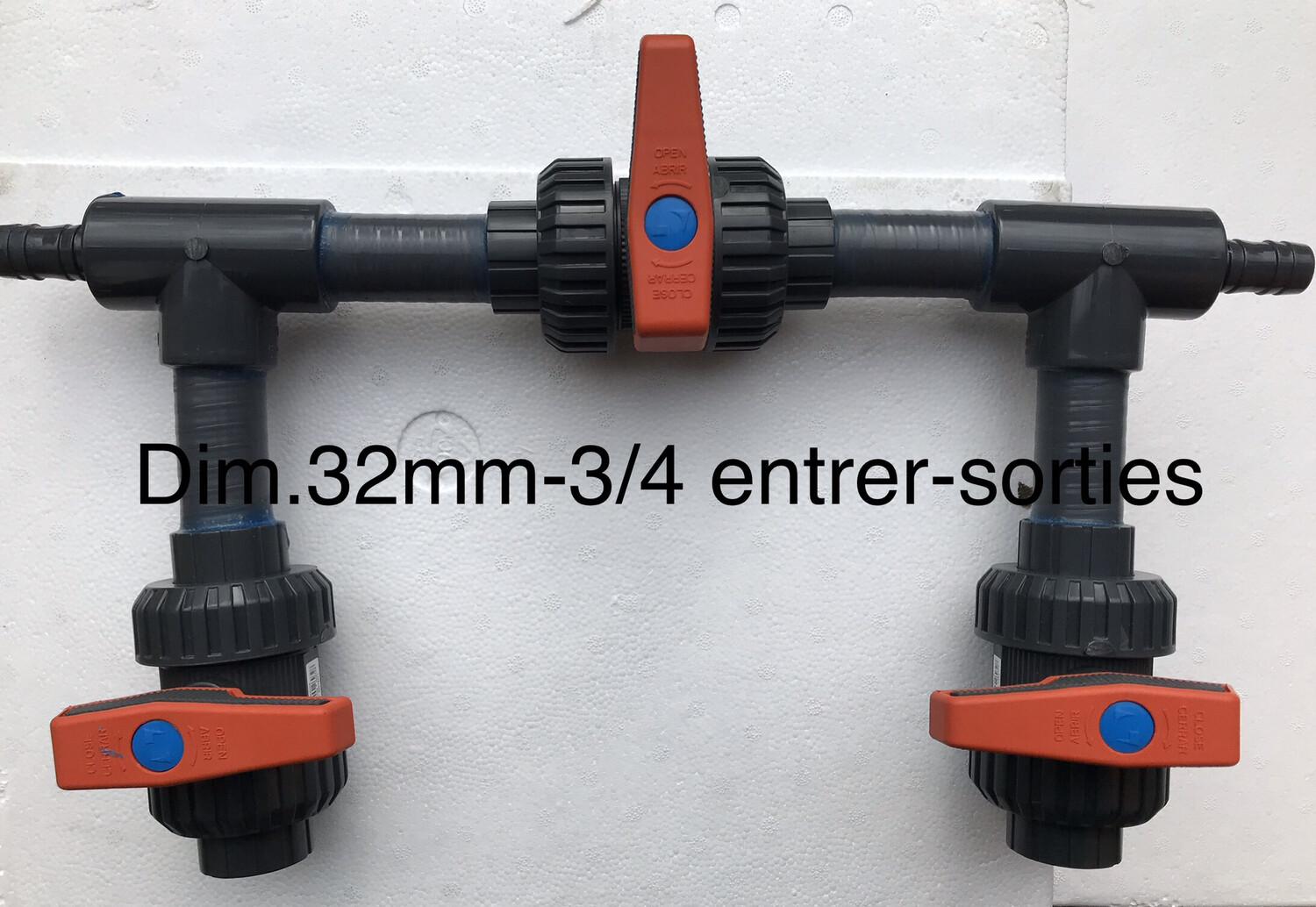 Kit By Pass Spa 32mm/entre et sortie 3/4