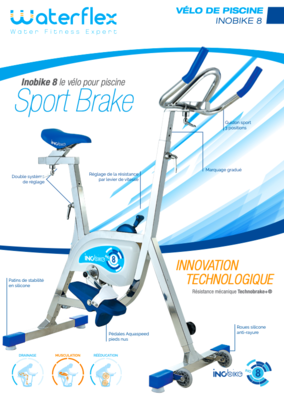 Aquabike waretflex Inobike 8 Ultra Sport