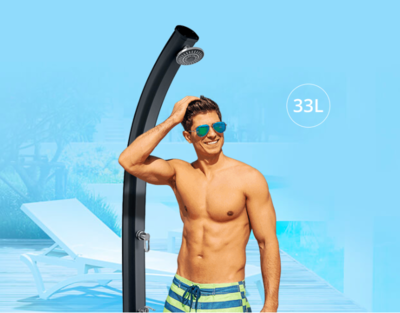 Douche Solaire en Aluminium  Jolly 33L