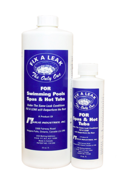 Réparez une fuite 8 oz. Fix a Leak Spas,Jacuzzi,Hot tub,Piscine