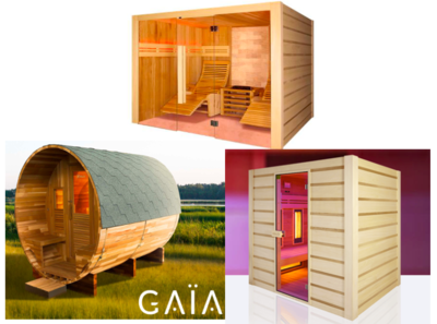 Sauna infrarouge et traditionnel